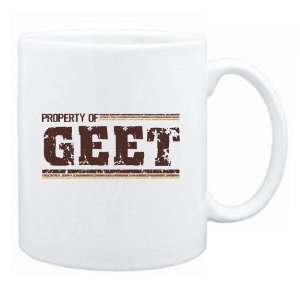  New  Property Of Geet Retro  Mug Name