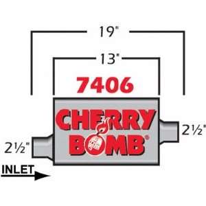  Cherry Bomb 7406 Pro Muffler Automotive