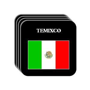  Mexico   TEMIXCO Set of 4 Mini Mousepad Coasters 