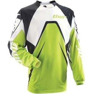  Thor Motocross Youth Phase Jersey   2009   X Large/Lime 