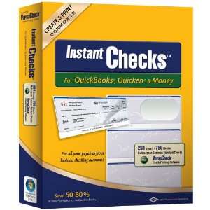  Instant Checks for QuickBooks, Quicken & Money Form #3000 