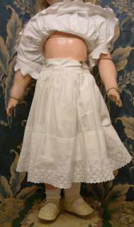 Large 29 Kammer & Reinhardt Teenaged CHILD Antique Doll c1920 on 