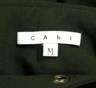 Cabi Black Tied Tunic Long Jacket Topper M  