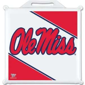  MISSISSIPPI REBELS OFFICIAL 14X14 SEAT CUSHION Sports 