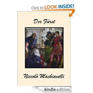 Der Fürst (German Edition) Niccolò Machiavelli   Kindle 