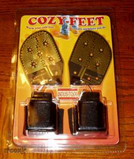 COZY FEET HEATED FOOT HAND WARMERS SHOE BOOT GLOVE INSERTS INDUS TOOL 