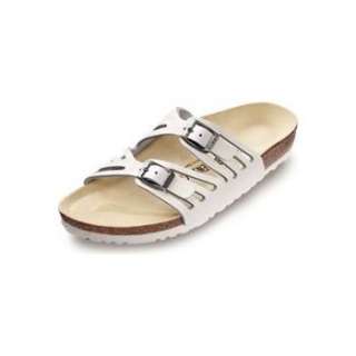 Birkenstock Womens Granada White Leather Sandal EU 40R US 9  