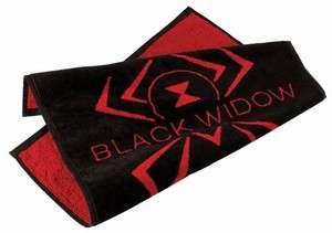 New Hammer Black Widow Spider Red Logo Bowling Ball Towel  