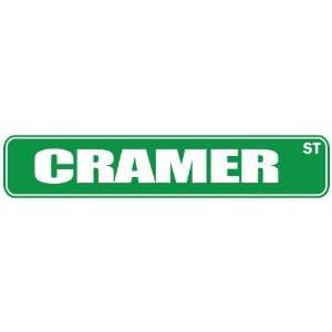 CRAMER ST  STREET SIGN 