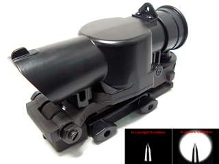 Tactical 4X MAG Black Optical Sight Scope for L85 SUSAT L9A1