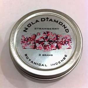  3 Gram Nola Diamond Botanical Incense Strawberry Scent 