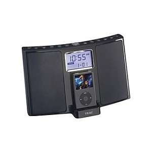  Teac® SR LX5IB Clock Radio CD Player with iPod® Dock 
