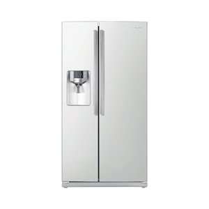  Samsung RS267TDWP Side By Side Refrigerators Kitchen 