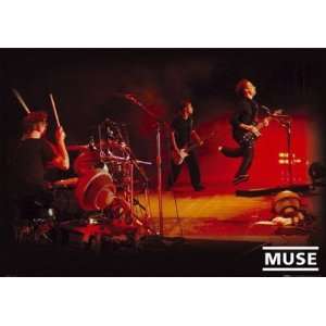  MUSE LIVE BAND ON STAGE 24X36 WALL POSTER #LP0862
