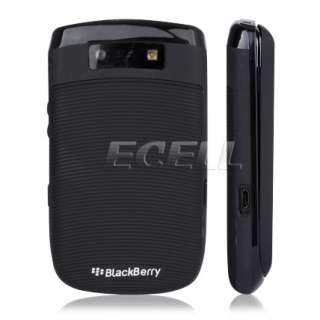   & RIBBED LINE BACK CASE COVER FOR BLACKBERRY TORCH 9800 9810  