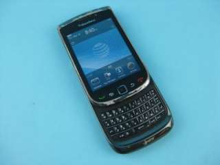 BlackBerry Torch 9800 at&t Unlocked Smartphone Titanium Fair Condition 