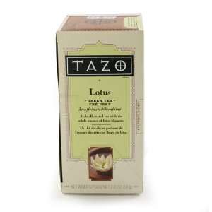 Tazo Lotus Green Tea   24 Bags (1.7 ounce)  Grocery 
