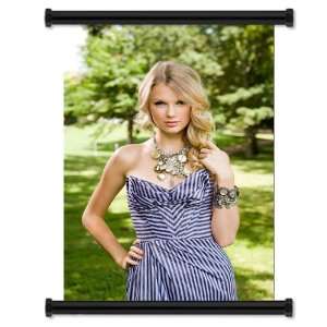 Taylor Swift Pop Star Fabric Wall Scroll Poster (16 x 24) Inches