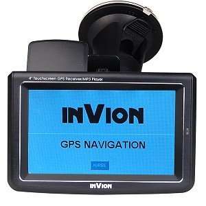  Invion GPS 4V206 IUS Portable GPS/MP4/ with 4 Inch 