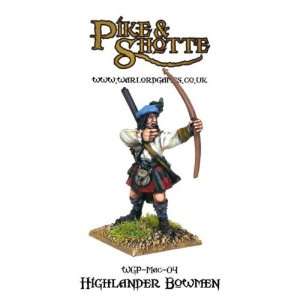  28mm Pike & Shotte Highlander Bowmen Toys & Games