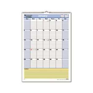 AAGPM5228 AT A GLANCE® CALENDAR,WALL,12MONTH Office 