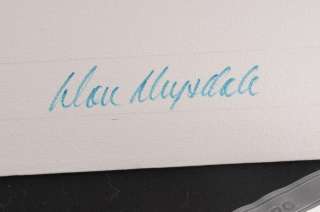 Sandy Koufax Don Drysdale Signed Blank Art Canvas JSA  