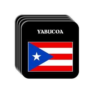  Puerto Rico   YABUCOA Set of 4 Mini Mousepad Coasters 