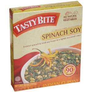 Tasty Bites Spinach Soy, 10 oz  Grocery & Gourmet Food