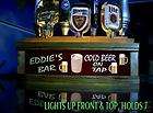   ,BEER MUGS,PERSONALI​ZED BAR SIGN   ALL IN ONE 7 TAP HANDLE DISPLAY