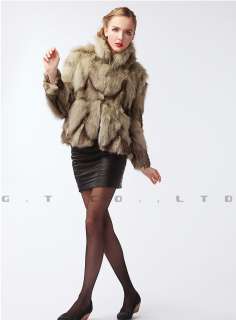 0302 women fox fur coats jacket coat jackets overcoat garment for 