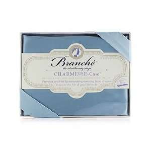  Blue Charmeuse 100% Silk Pillow Slip by Branche Beauty