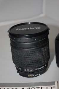   Promaster AF28 200mm F/3.8 5.6 Tamron AF200 400mm F/5.6 LD (IF)  