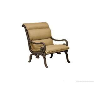   Aluminum Arm Patio Lounge Chair Granite Rust Patio, Lawn & Garden