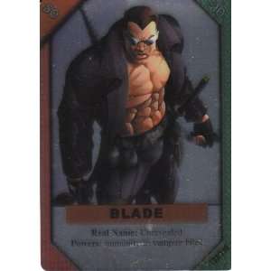 Marvel Recharge Inaugural Edition Rare Foil Card  Blade 