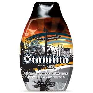  Tan Inc Stamina for Men 45 Bronzer Tanning Lotion Beauty