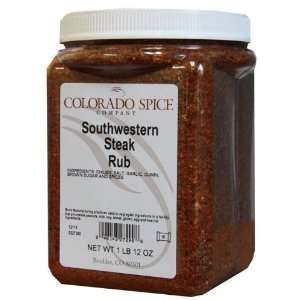 Colorado Spice Southwestern Steak Rub, 28 Ounce  Grocery 