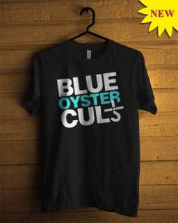 BLUE OYSTER CULT PUNK ROCK MUSIC Vintage Custom Mens Black T Shirt 