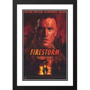 Firestorm 32x45 Framed and Double Matted Movie Poster   Style B   1995