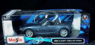BMW Z4 Diecast 118 Scale MAISTO   Blue  