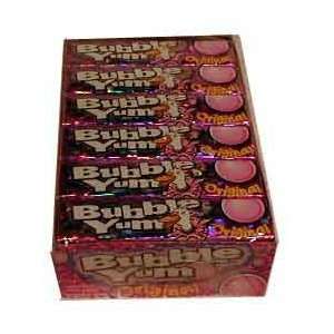Bubble Yum Bubble Gum Original Flavor  Grocery & Gourmet 