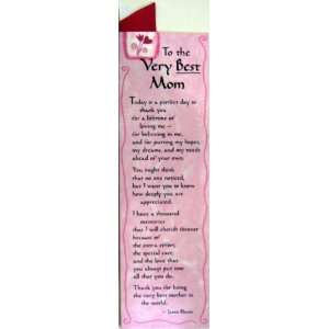  To the Very Best Mom (Bookmark)