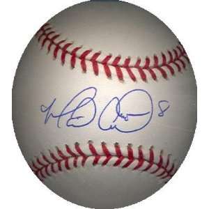  Marlon Anderson autographed Baseball