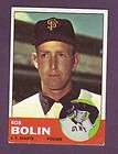 1963 Topps 106 Bobby Bolin NR MINT  