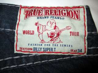 TRUE RELIGION Billy Super T Nashville Mens Jean Size 29 NWT Boot Cut 