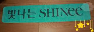 SHINee 1st Concert Official Limited Goods Towel Ver A&B  