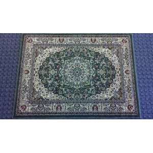  Persian 401 Traditional Area Rug 4 ft X 5 ft 2 Green 