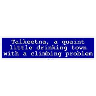  Talkeetna, a quaint little drinking town with a climbing 