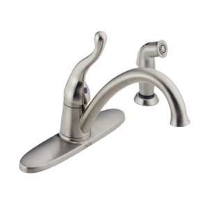   Talbott Single Handle Kitchen Faucet with Side Spray from the Talbott