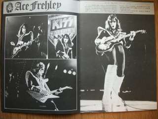 KISS 1977 Japan Tour Program Book  
