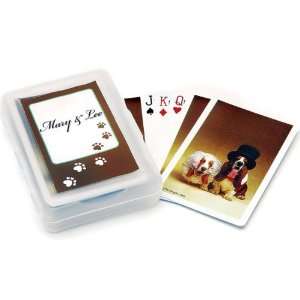  Bride and Groom Hounds Playing Cards Toys & Games